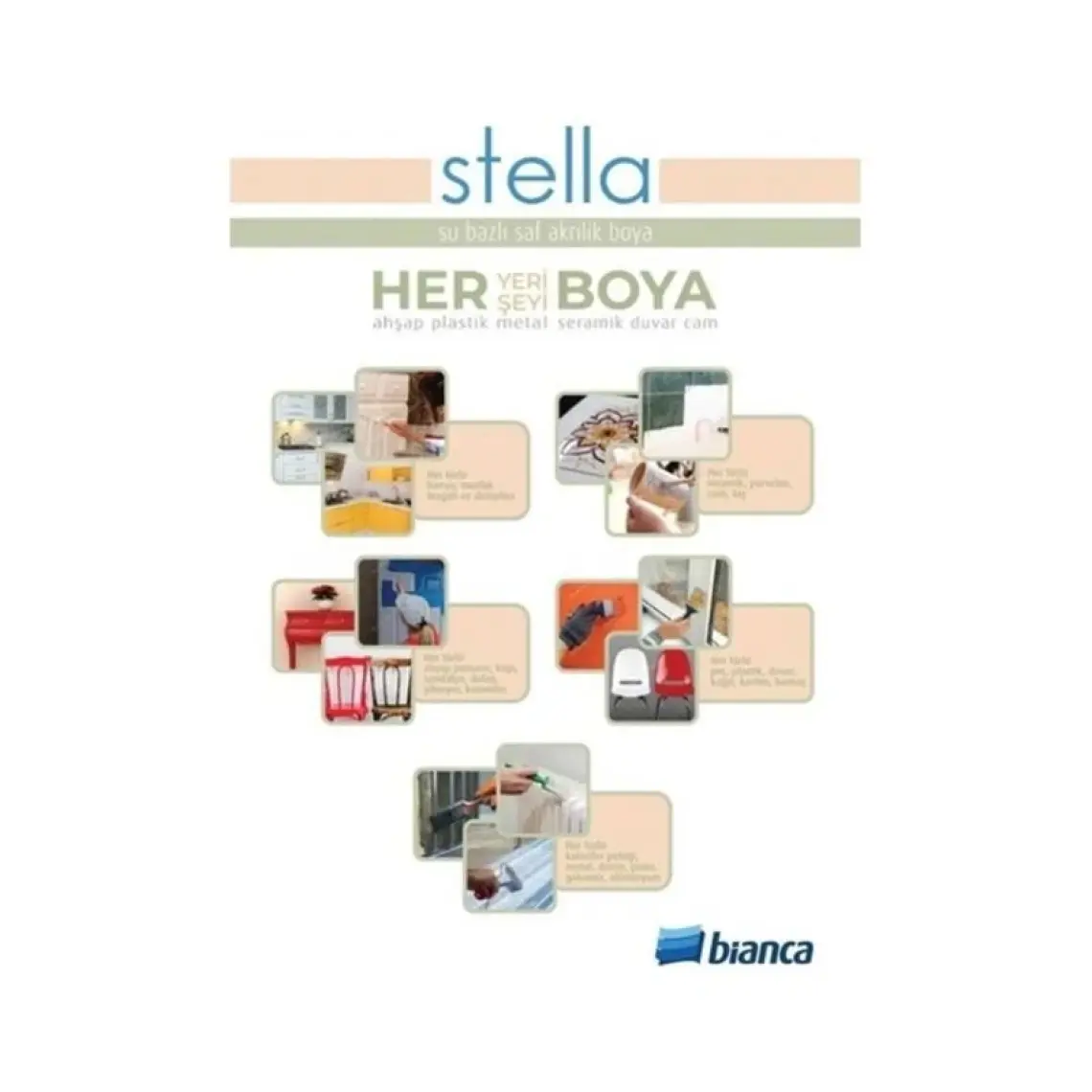 Stella Saf Akrilik Boya