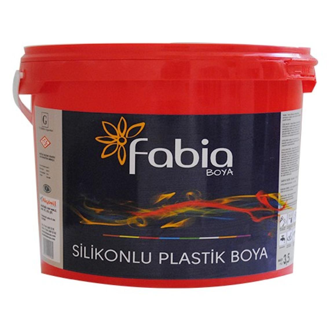 Fabia Boya Silikonlu Plastik Boya Kumsal 3,5 kg