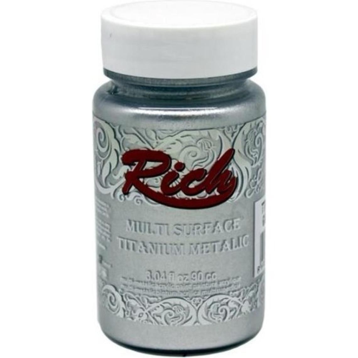 Avmdepo Rich Multi Surface Titanium 2502 Gümüş Metalik 90 cc
