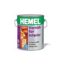 Hemel Varnish For Interior 0.75 lt Su Bazlı Vernik