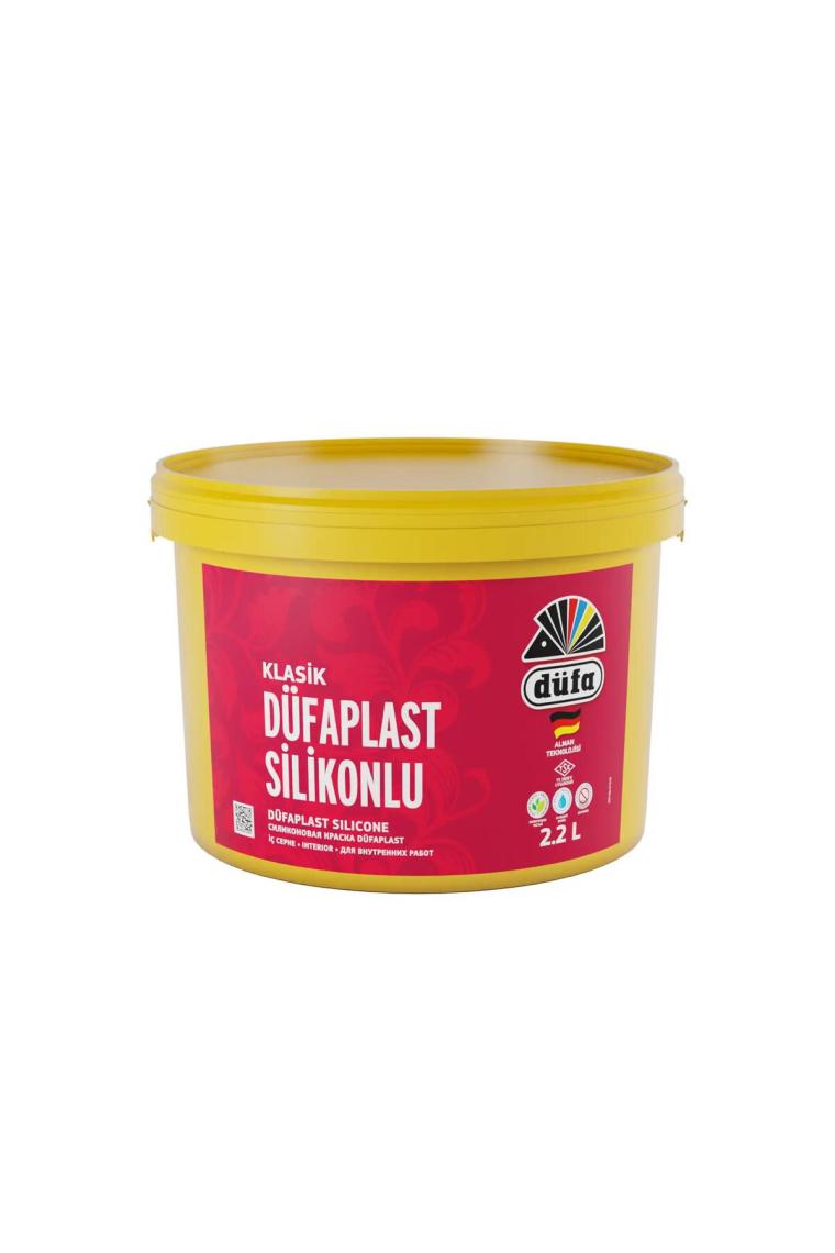 Düfa Klasik Düfaplast Silikonlu İç Cephe Duvar Boyası 3189 Kirli Sarı 2.2 l