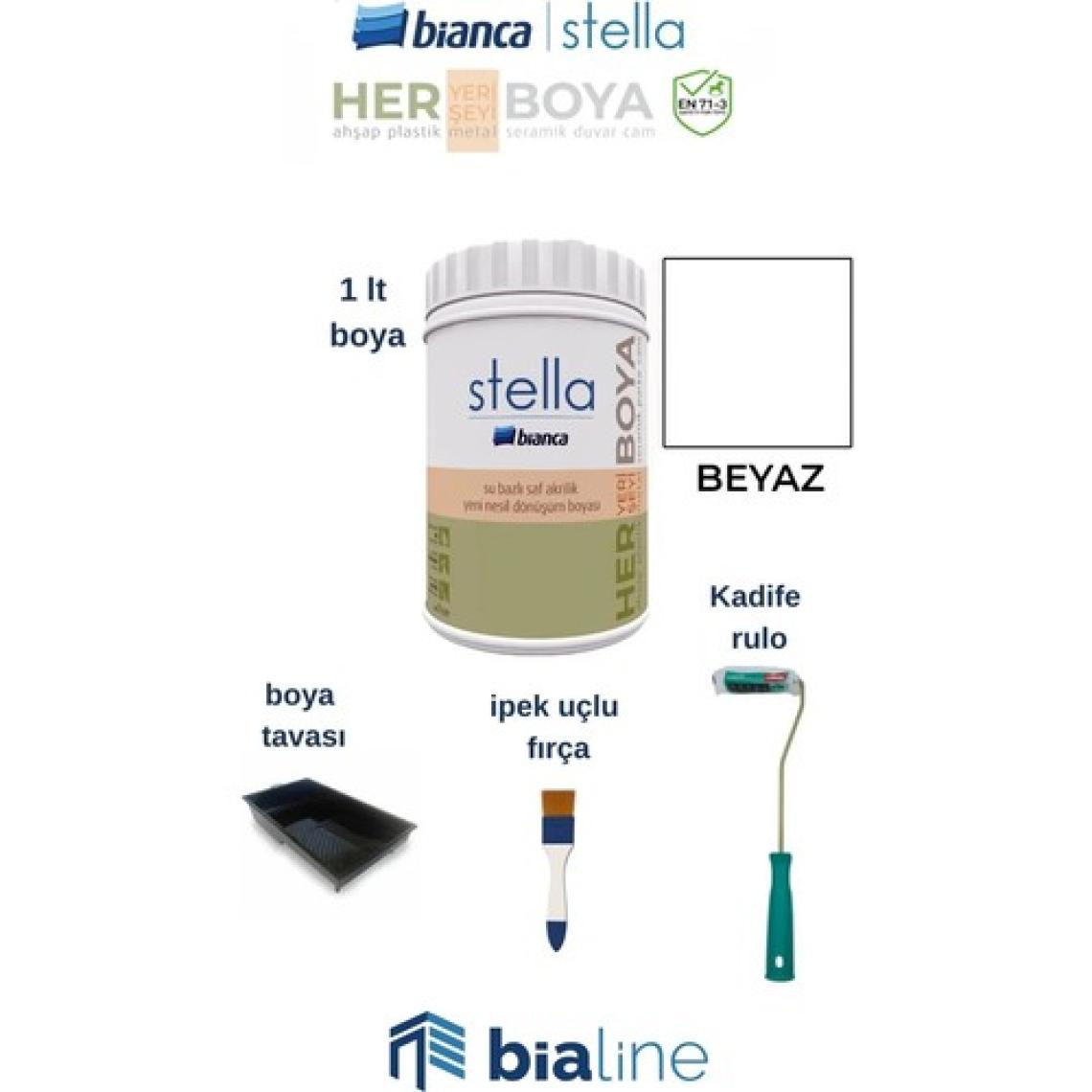 Bianca Stella Boya Seti - Beyaz