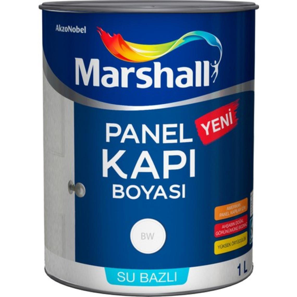 Marshall Panel Kapı Boyası - BEYAZ - 1 Litre / 1.350 KG