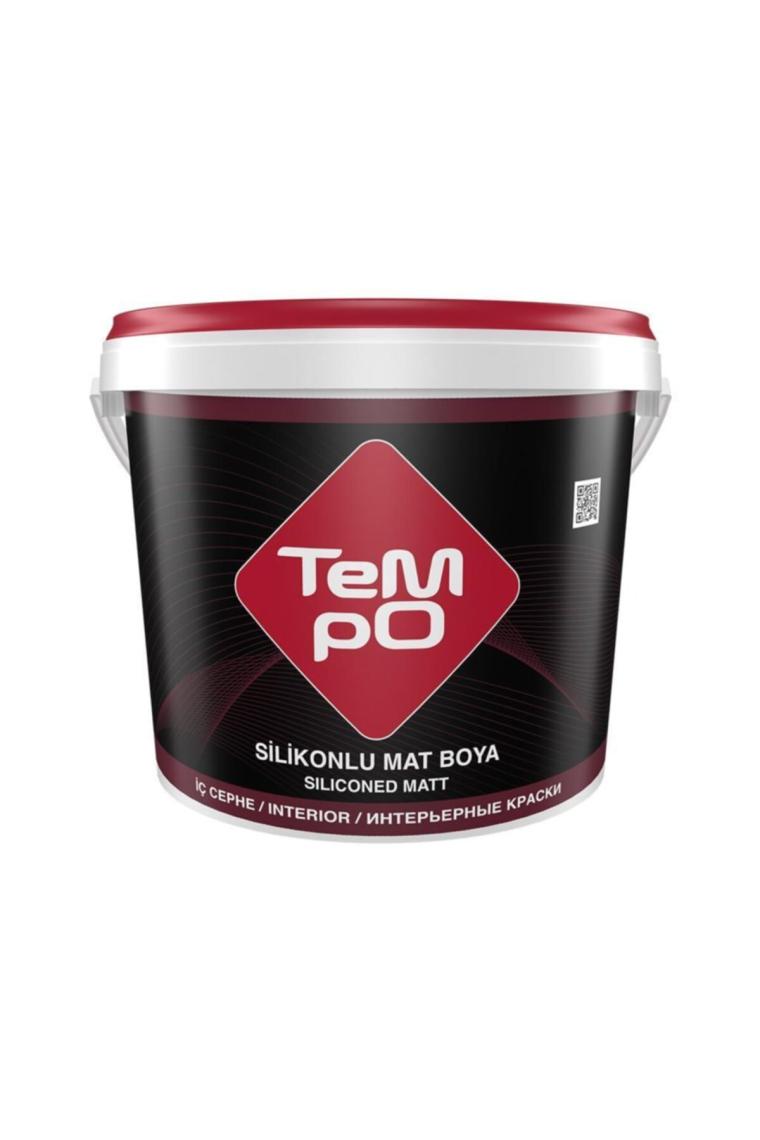 Tempo Silikonlu Mat Plastik Iç Cephe Duvar Boyası 10 kg Zencefil