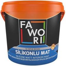 Fawori Silikonlu Mat Iç Cephe Boyası 3.5 kg Mercan