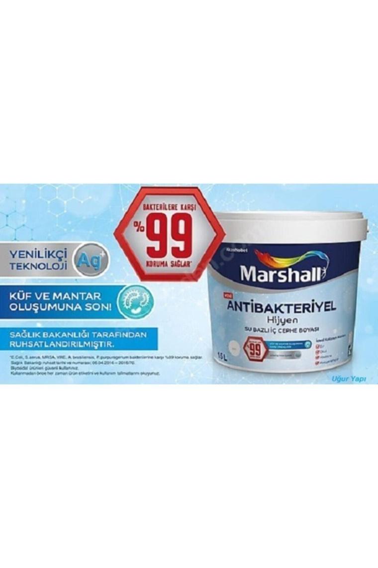 Marshall Antibakteriyel Hijyen Silinebilir İç Cephe Boyası 2.5Lt