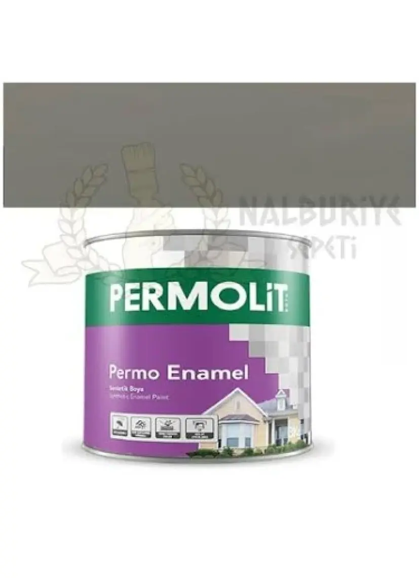 Permolit Enamel Sentetik Yağlı Boya Sütlü Kahve 2,5 lt