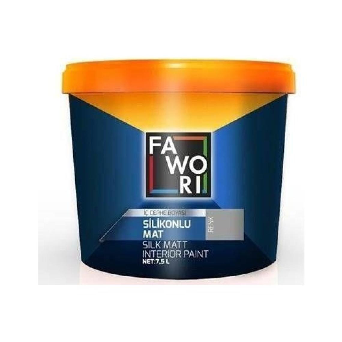 Fawori Silikonlu Mat İç Cephe Boyası 24 Kg