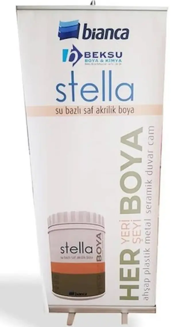 Bianca Stella Su Bazlı Saf Akrilik Boya 0.5 Lt - Krem