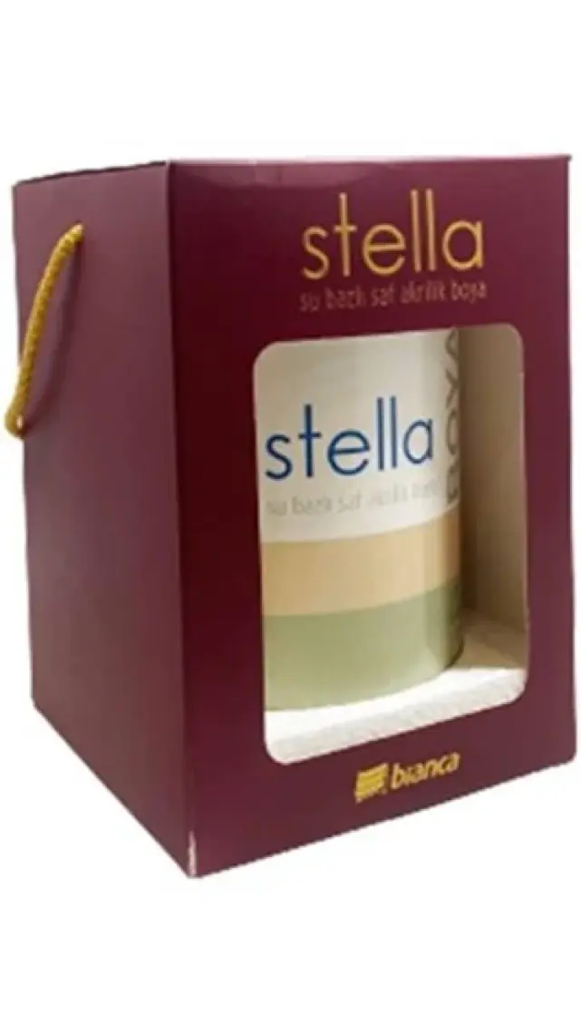 Bianca Stella Su Bazlı Saf Akrilik Boya 0.5 Lt - Krem