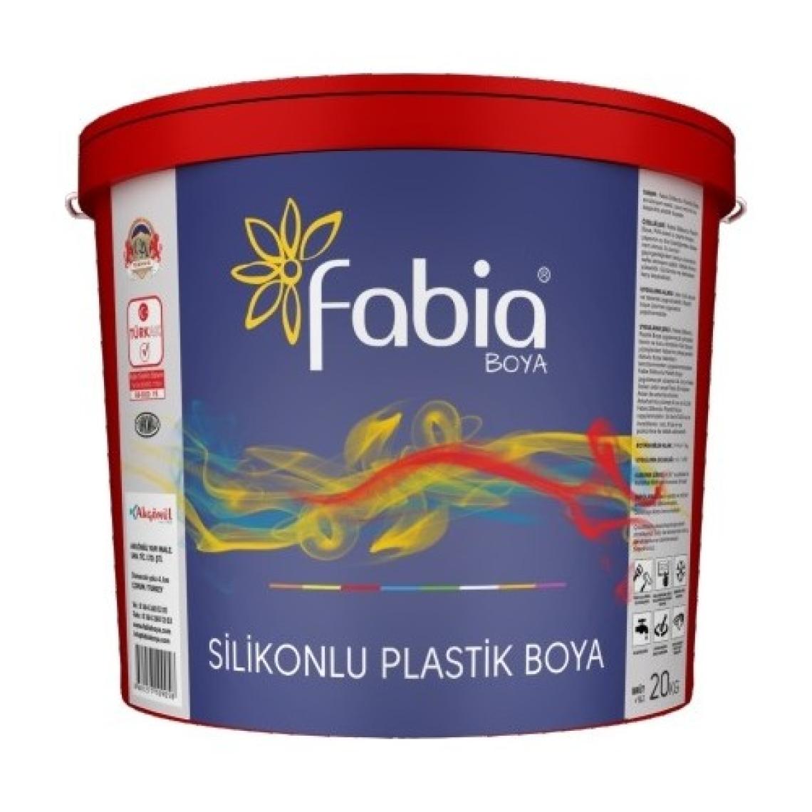Fabia Boya Silikonlu Plastik Boya Silis 20 kg
