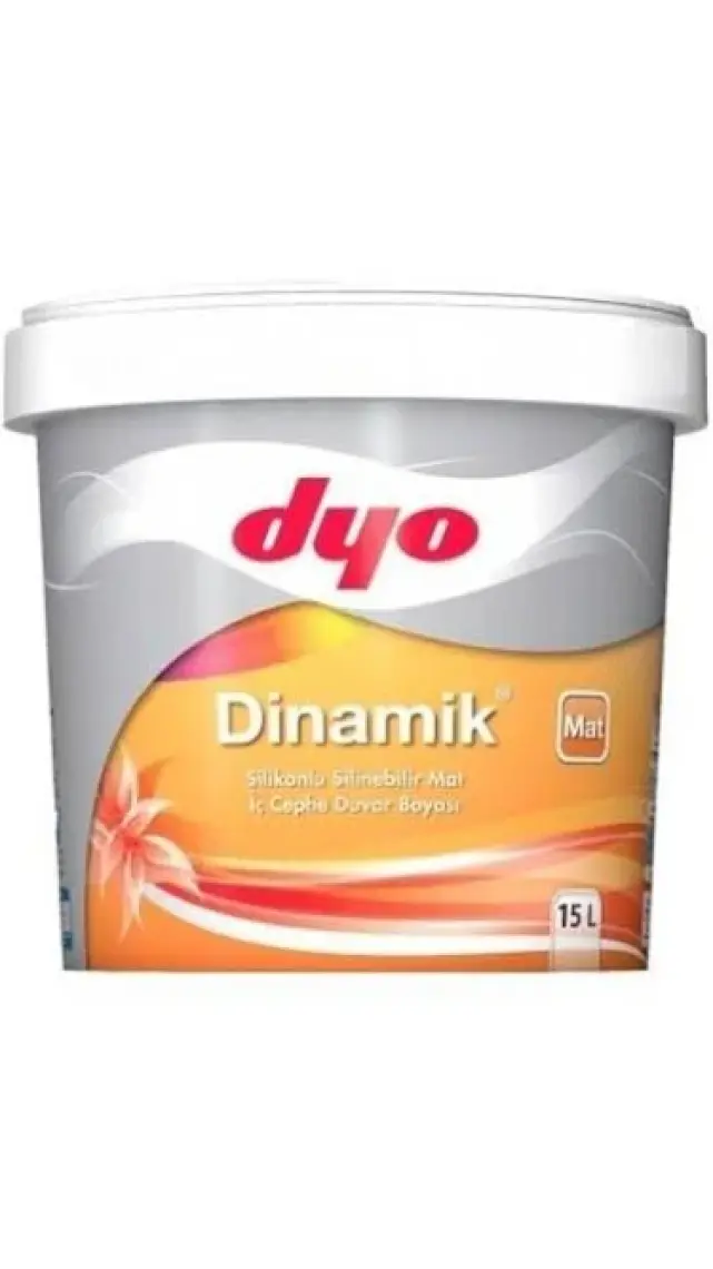 Dyo Dinamik Silikonlu Silinebilir Ipek Mat Iç Cephe Boyası 2,5 Lt  Renk:alüvyon  KOD:7962