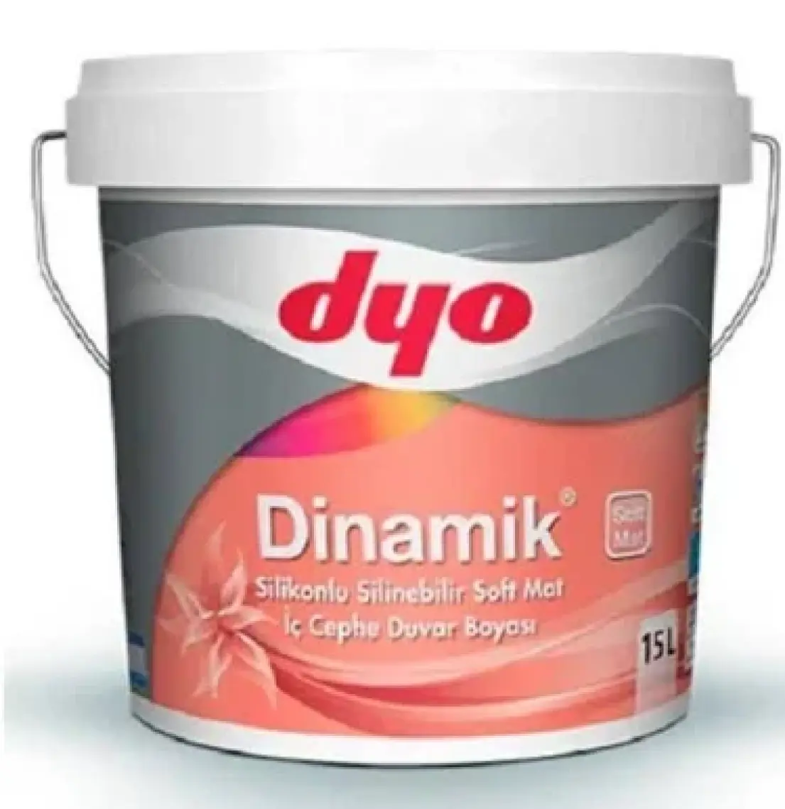 Dyo Dinamik Silikonlu Silinebilir Ipek Mat Iç Cephe Boyası 2,5 Lt  Renk:alüvyon  KOD:7962