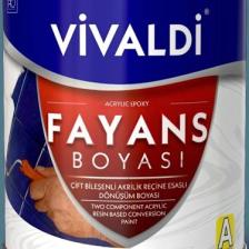Vivaldi Fayans Boyası - Astar ve Vernik Gerektirmeyen Boya - Sınırsız Renk 1 kg