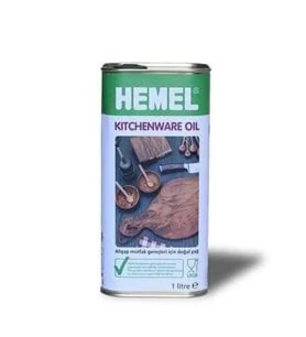 Hemel Kitchenware Oil - Mutfak Gereçleri Için Doğal Yağ - 1 Lt