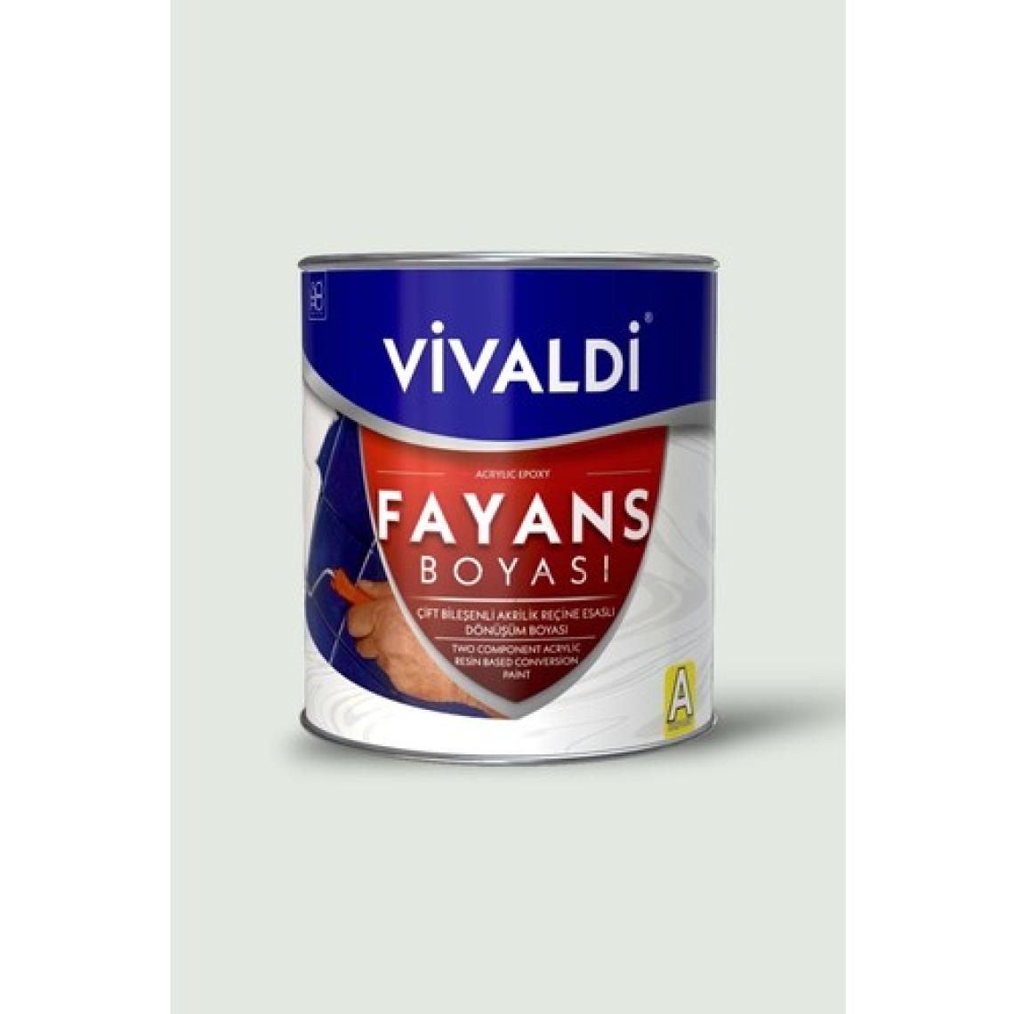 Vivaldi Fayans Boyası - Astar ve Vernik Gerektirmeyen Boya - Sınırsız Renk 1 kg