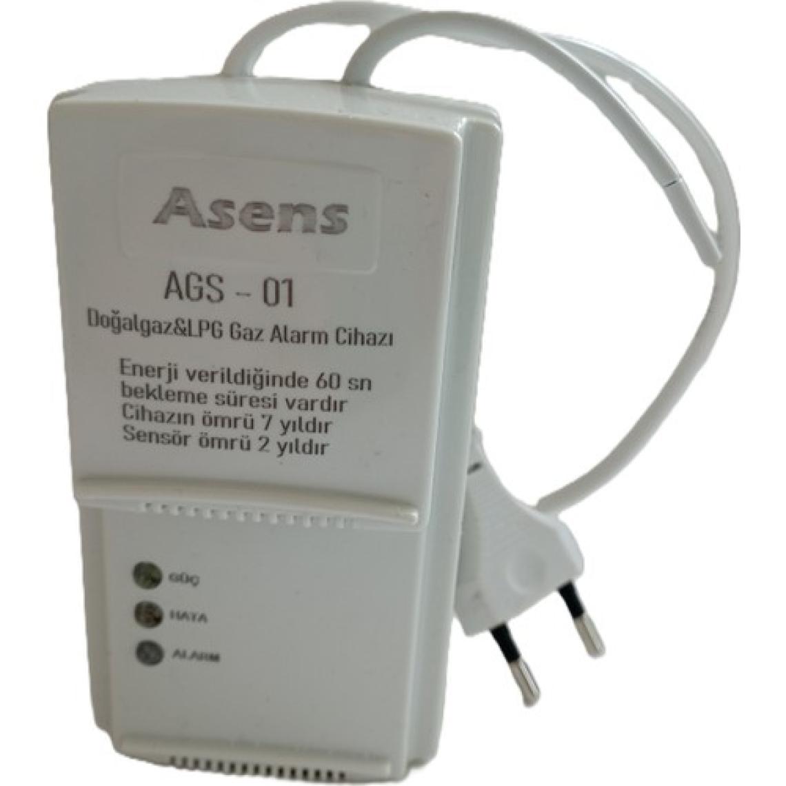 Asens Doğalgaz ve Lpg Alarm Cihazı
