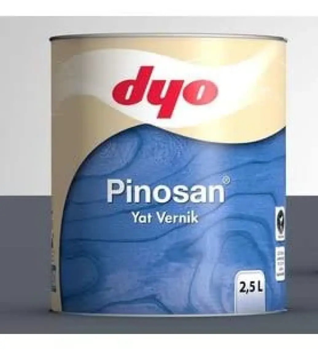 Dyo Pinosan Yat Verniği 2,5 Litre Şeffaf