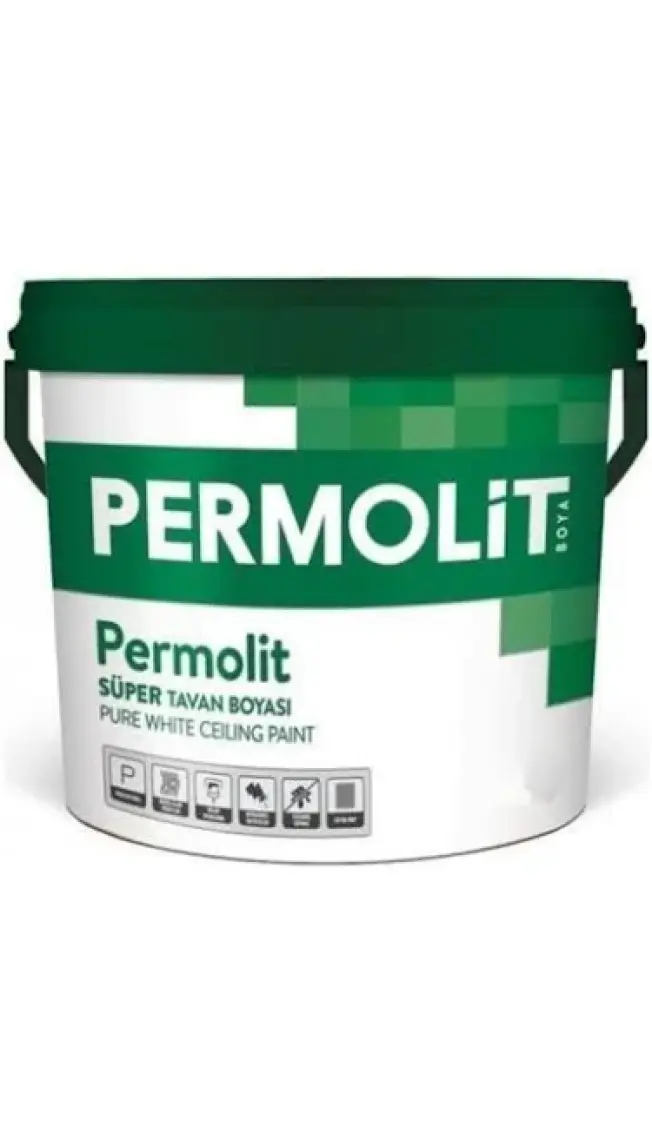 Permolit Süper Tavan Boyası 10 kg
