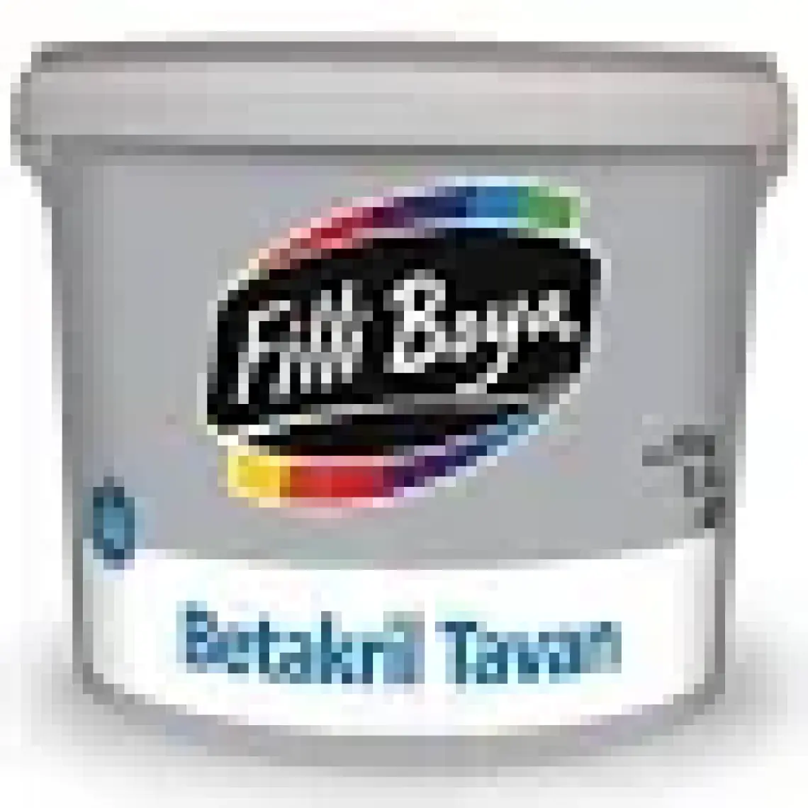 AlanSansli Filli Boya Betakril Tavan Boyası 1 kg Beyaz