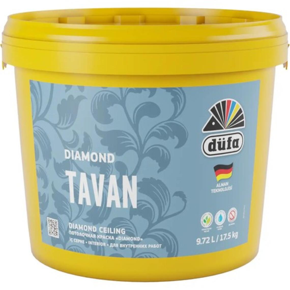 Düfa Diamond Mat Tavan Boyası Beyaz 17.5 l
