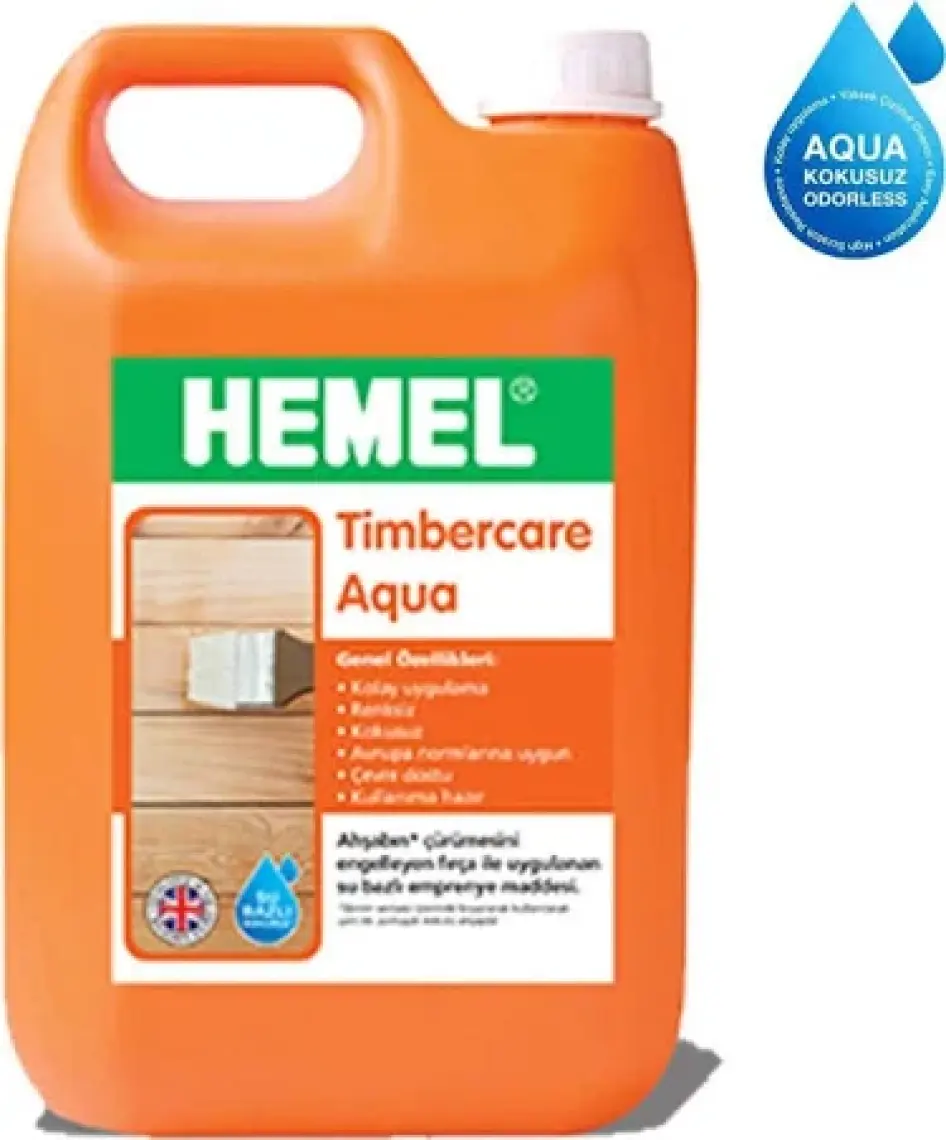Hemel Timbercare Aqua Ahşap Emprenye 20 lt - Şeffaf