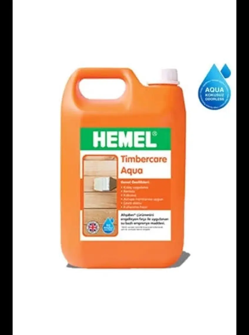 Hemel Timbercare Aqua Ahşap Emprenye 20 lt - Şeffaf