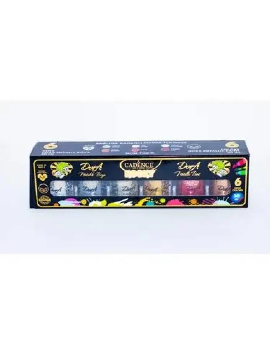 Cadence Kooky Dora Metalik Set1 6x30ml