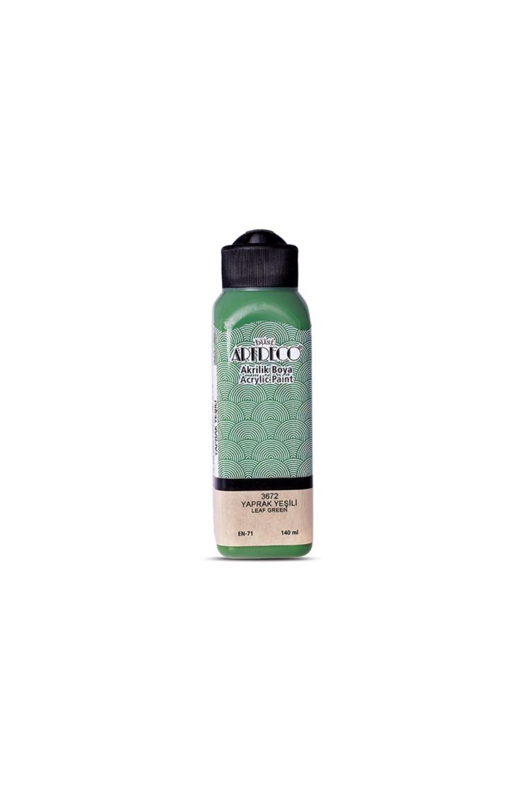Akrilik Boya 140ml Yaprak Yeşili 3672