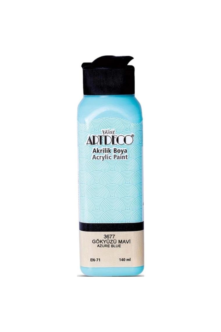 Akrilik Boya 140 ml Gökyüzü Mavi 070r-3677