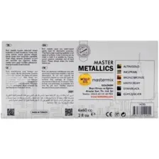 Mastermix Akrilik Boya 60 Cc 6 Lı Metalik Renkler
