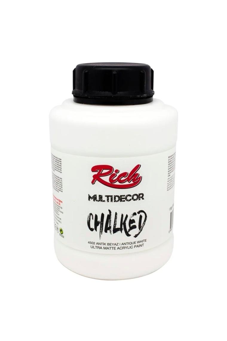 Multi Decor Chalked Akrilik 1750ml N:4502 Antik Beyaz