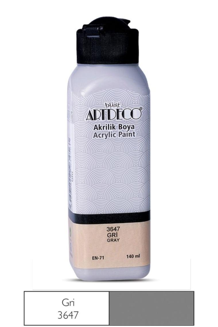 Akrilik Boya 140ml Gri 3647