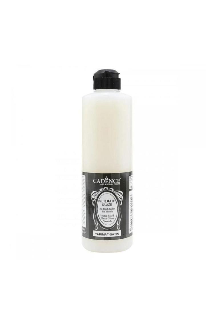 Ultimate Glaze Su Bazlı Sır Vernik Yarı Mat 500 Ml.