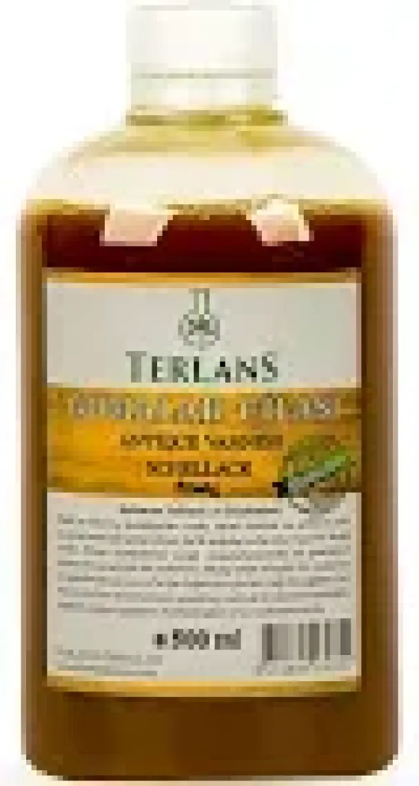 Terlans Doğal Ahşap Cilası Gomalak 500Ml + Sürme Topu