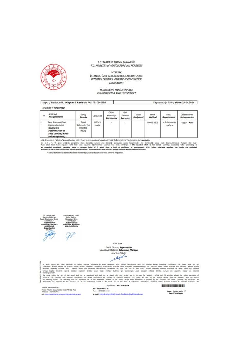 2'li Organik Bebek Tarhanası +6 Ay