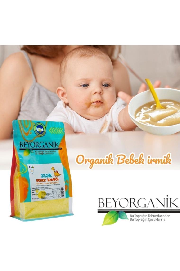 Organik Bebek Irmiği 350gr Bebek Ek Gıda 6 Ay