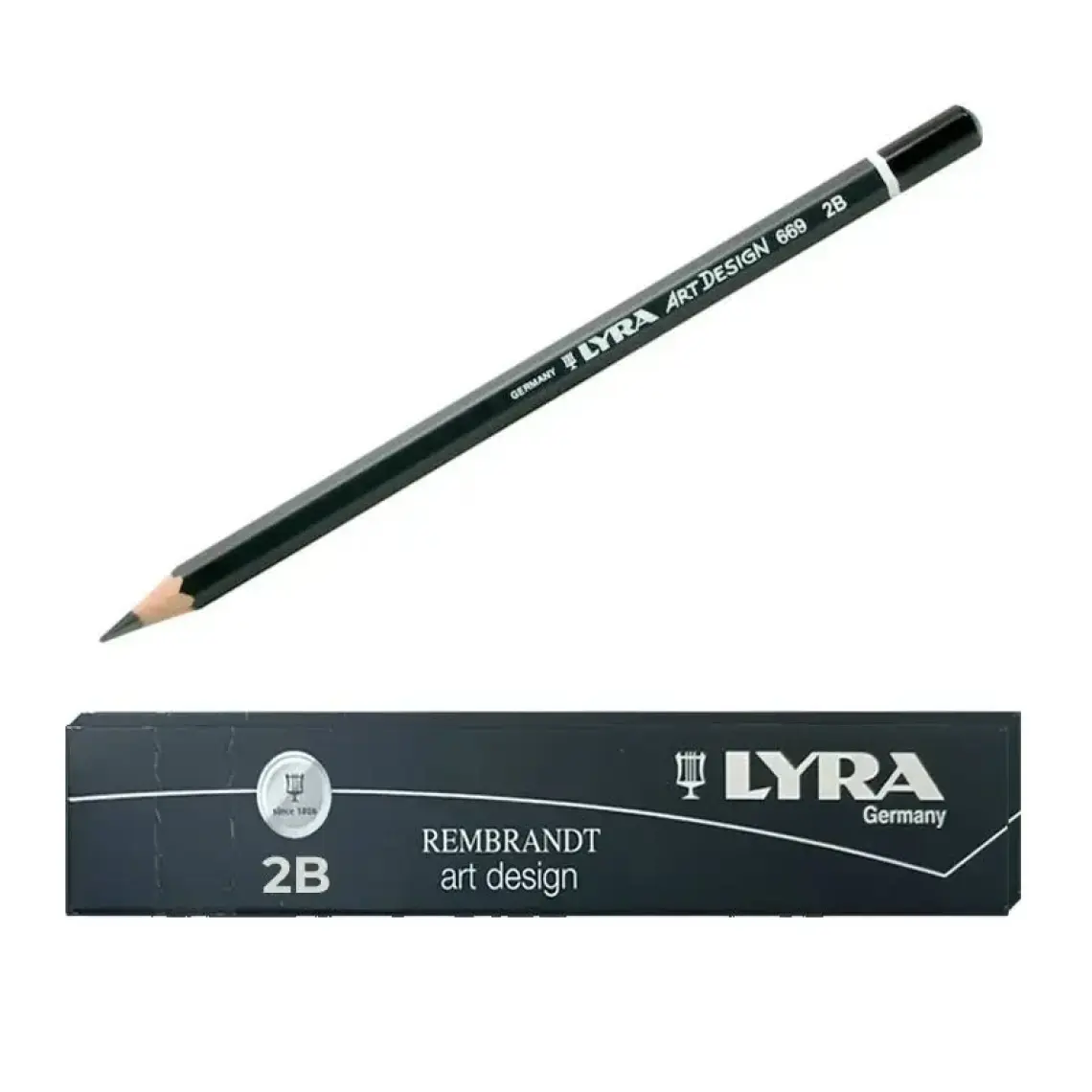 Lyra 669 Art Design Dereceli Resim Kalemi 2B (1 Düzine)