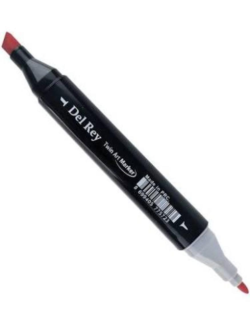 Del Rey  Twin Marker Çift Uçlu Marker Seti 24 Renk