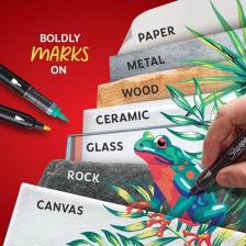 Sharpie Kreatif Marker Fırça Uçlu 5'li Akrilik Kalem Seti 2201182