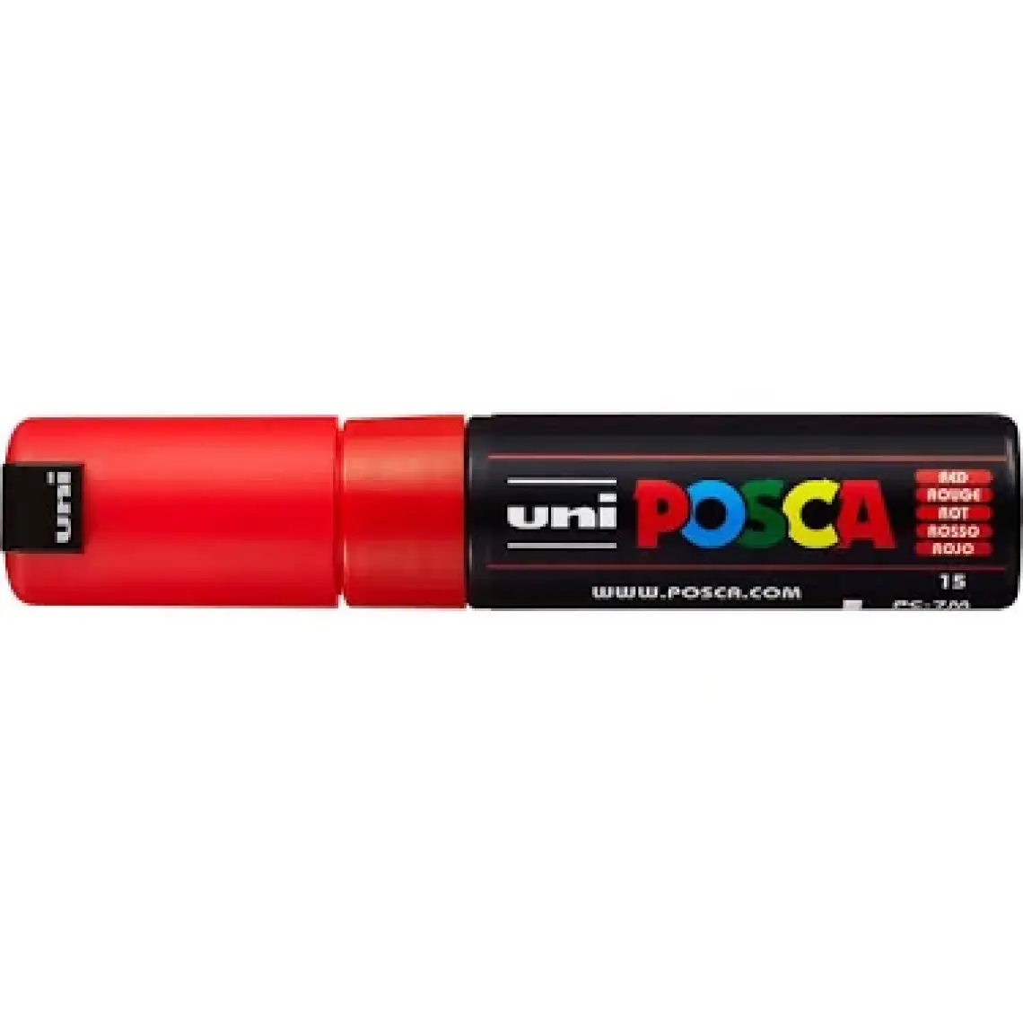Uni Posca Marker Pc-7m Bold 4.5-5.5 mm Red