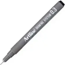 Artline Drawing System Teknik Çizim Kalemi 0.3 mm Siyah