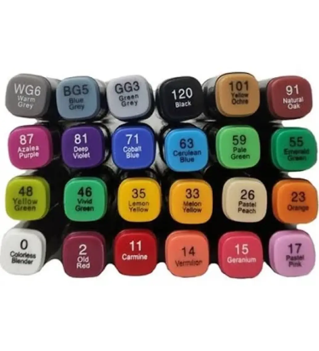 Touch Silky Marker 24 Lü