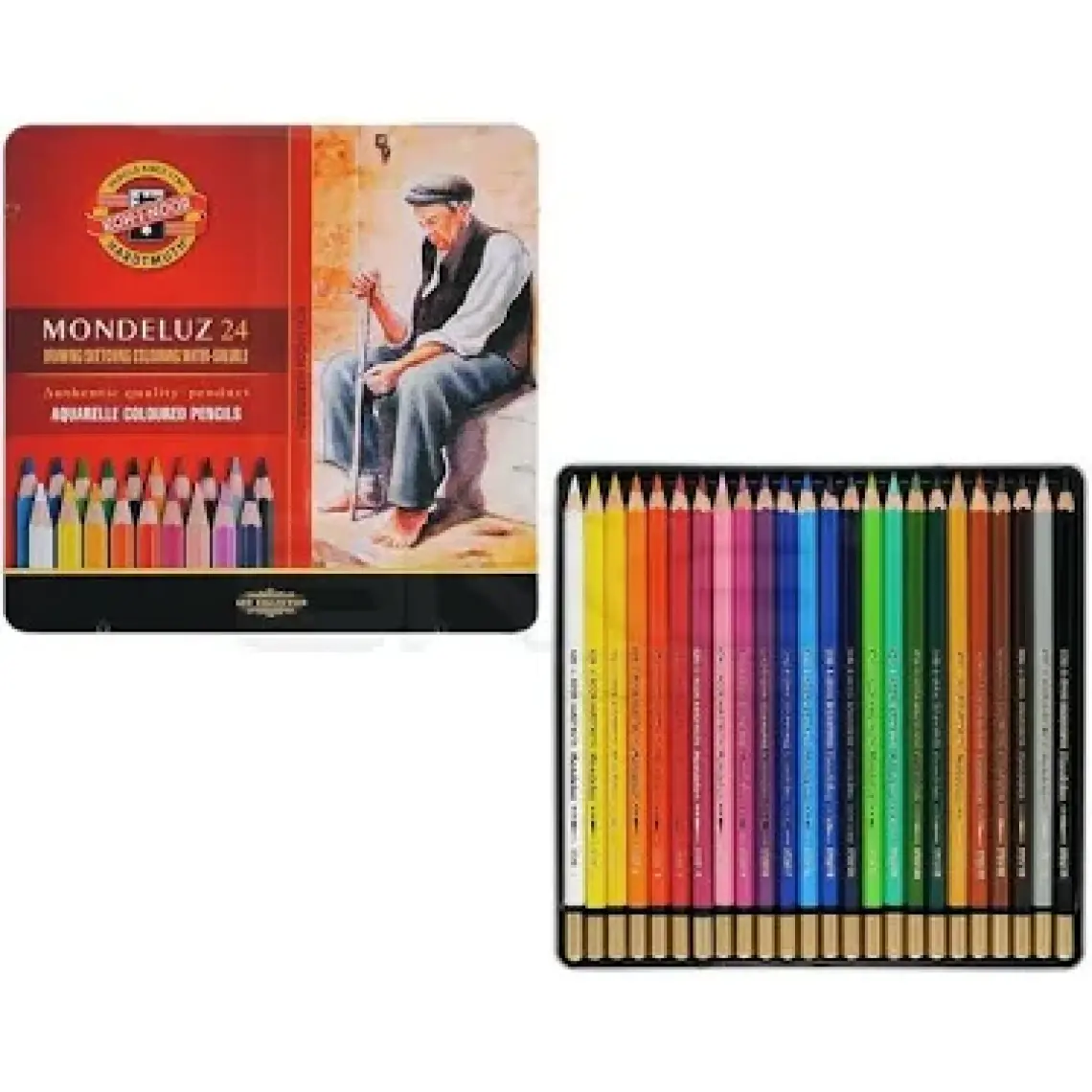Koh-i Noor Mondeluz Sulandırılabilir Kalem 24'lü N:3724