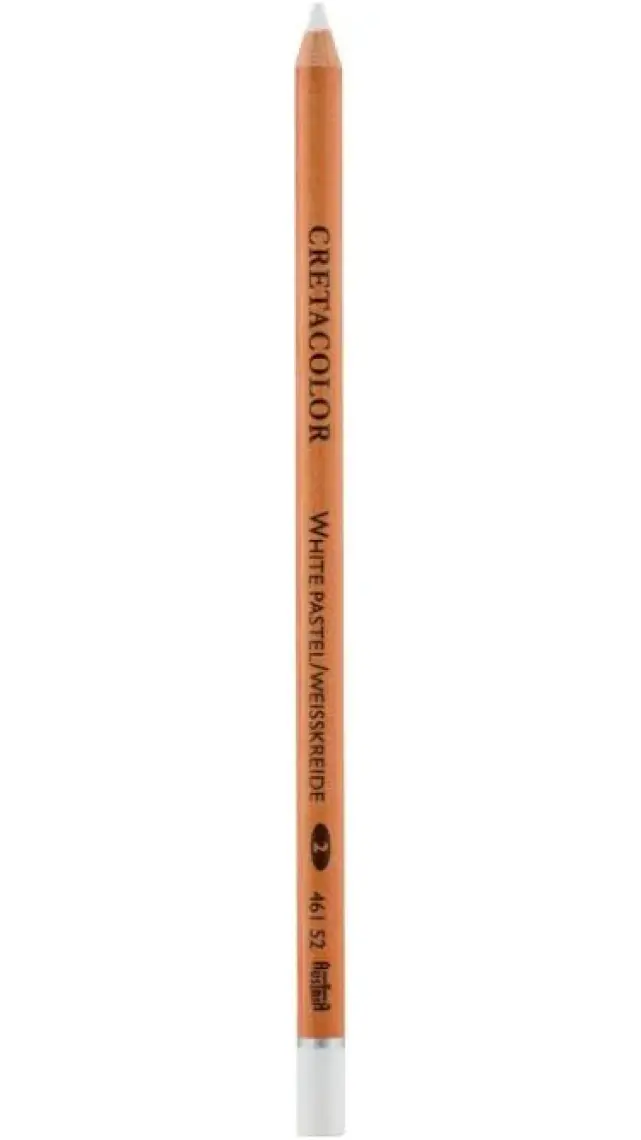 Cretacolor White Chalk Pastel Pencil Beyaz Füzen Kalem Medium