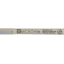 Pigma Micron 04 Teknik Çizim Kalemi 0,4mm Siyah
