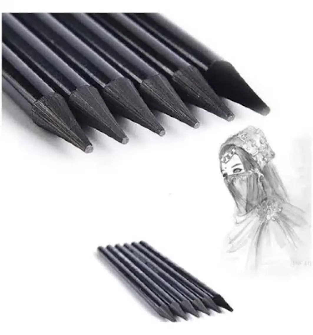 Lutart LA-8106 Kömür Kalem Soft Tüp 12'li