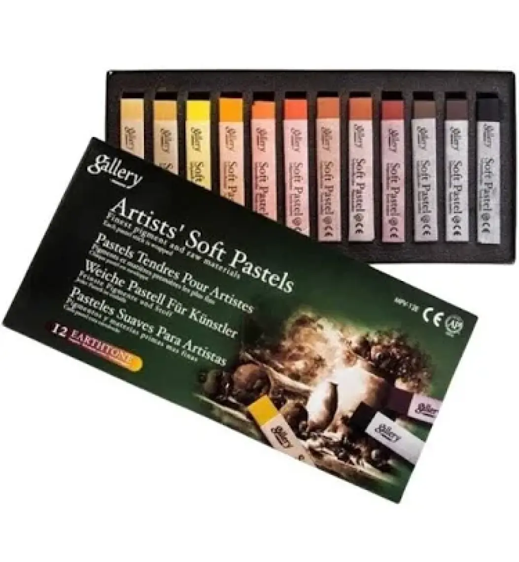 Mungyo Pastel Boya 12 Li Topraklı 1/1 Mpv-12 E