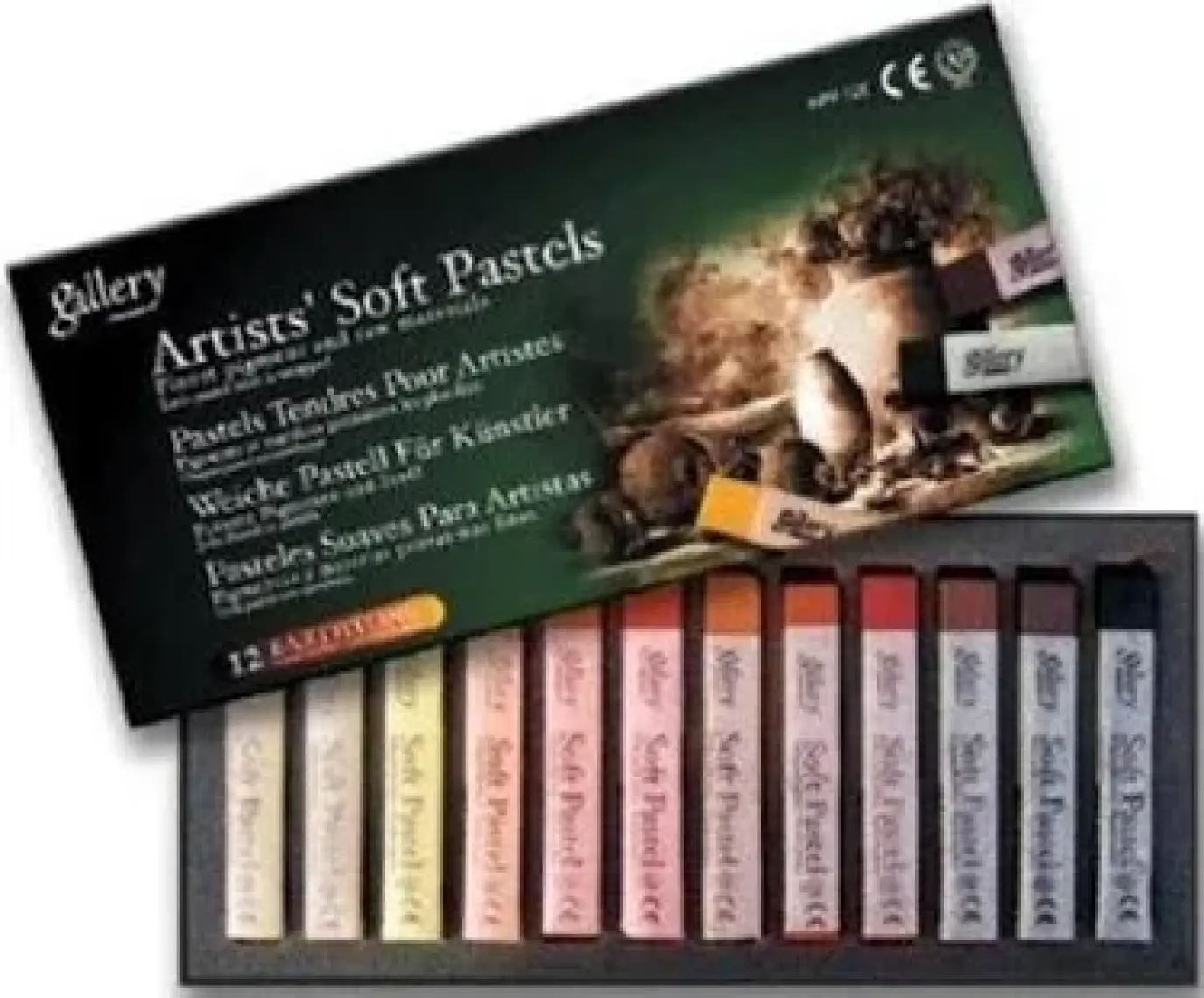 Mungyo Pastel Boya 12 Li Topraklı 1/1 Mpv-12 E