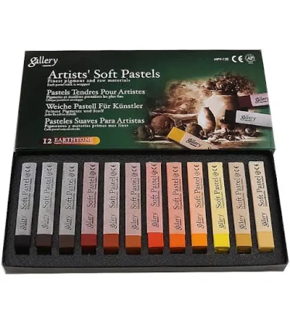 Mungyo Pastel Boya 12 Li Topraklı 1/1 Mpv-12 E